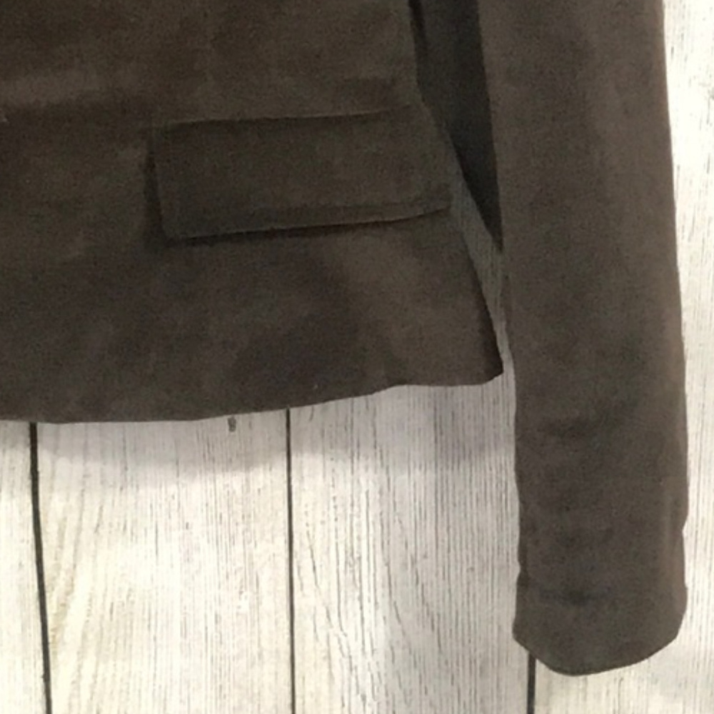Ralph Lauren Brown Velvet Fitted Classic Blazer - Picture 3 of 8